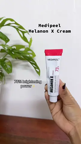 Replying to @ran 🪩🫧🎧🍉 setuju! melanon cream ni mmg best ya✨ yg ada dark spot or parut gelap yg degil tu kena cuba pakai melanon ni #melanon #melanonxcream #medipeelmelanoncream 
