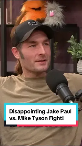 Disappointing Jake Paul vs. Mike Tyson Fight! #miketyson #jakepaul #boxing #fight #shorts  LISTEN TO THE FULL PODCAST OR WATCH THE FULL EPISODE ON YOUTUBE @theericandtonyshow YouTube: https://youtube.com/@Theericandtonyshow Spotify: https://open.spotify.com/episode/4I5AKJ4PZdXNiICvXDLSkw?si=-aL5ngEKRWWJKvGBBSUyqA Instagram Links The Eric and Tony Show https://instagram.com/theericandtonyshow?igshid=NTc4MTIwNjQ2YQ== Eric Rustler https://instagram.com/ericrustler?igshid=NTc4MTIwNjQ2YQ== Tony Klein https://instagram.com/tonykleincomedian?igshid=NTc4MTIwNjQ2YQ== Julian Fernandez  https://www.instagram.com/julianfcomedy?igsh=MzRlODBiNWFlZA==