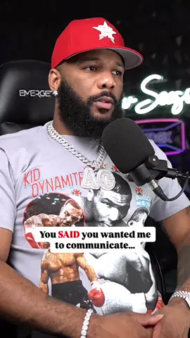 You can’t demand communication while simultaneously closing the door to it. 