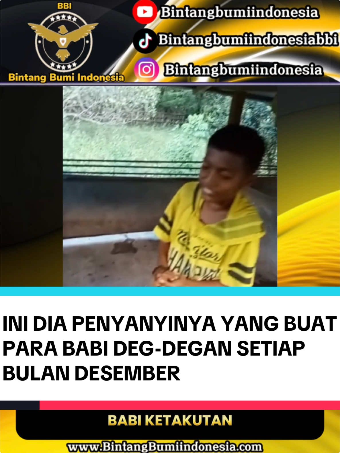 Ini dia penyanyinya yang buat para babi ketakutan setiap bulan desember #bintangbumiindonesia #longvideos #creatorsearchinsights #desember #babi #anakkecil #desembersudekat #fyp #fypシ゚ #fypage #fypシ゚viral🖤tiktok #foryou #foryoupage #lewatberandafyp #lewatberanda #xybca 