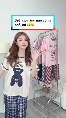 Đã quá chán với set thun mặc nhà đã có set lụa hoạ tiết dễ thương nhà Vy Linh 😘😘 #đồngủxinh #đồngủ #tiktok #xuhuong #viral #pijama #đồmặcnhà #xh #fypシ゚  