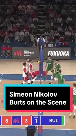 He’s still only 17 😳 #volleyball #vnl #futurestars 