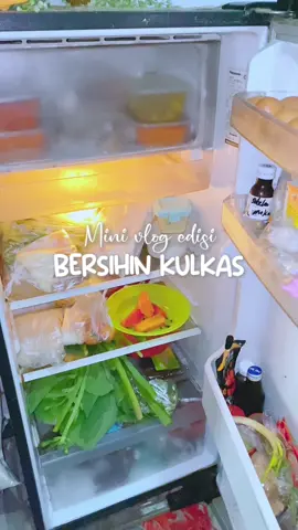 Bersihin kulkas jadi sat set ga pake ribet lagi… #minivlog #adayinmylife #bersihinkulkas #kulkaskotorbanget #pembersihkulkas #polki #kulkasbersih #fypage 