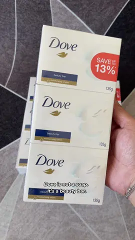Dove Beauty Bar White for Deep Nourishment 135g x 3 #dove #soap #beautysoap #beautybar 