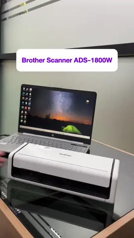 Brother ADS-1800W เครื่องแสกนเอกสารขนาดพกพา เครื่องเล็ก น้ำหนักเบา พกพาสะดวก ช้อปเลยย 🙌🏻 #Brother #scanner #เครื่องแสกน #tnmonline🖨 
