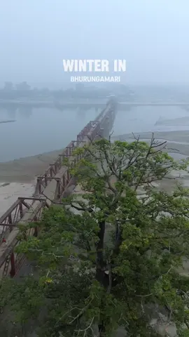 উত্তরের শীত 📍Bhurungamari #bdtiltokofficial🇧🇩 #bangladesh #villagelife #nature #winter #bhurungamari #droneshoot #foryou 