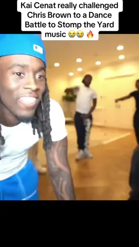 Kai Cenat really challenged Chris Brown to a Dance Battle to Stomp the Yard music 😭😭 🔥 #fy #clip #clips #chrisbrown #kaicenat 