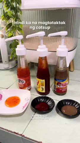 BUY HERE▶️ @Mama Raquel◀️wala nang kahirap hirap kumuha ng catsup at iba pang dipping sauce #saucepumphead #saucepump #kitchenfinds 
