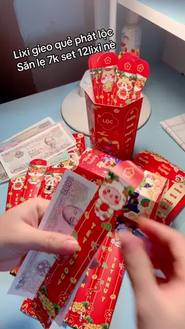 7k set 12lixi gieo quẻ phát lộc, Tết này vui lắm mn ơi#lixi #baolixi #lixitet #lixigieoquẻ #gieoquedaunam #tet2025 #trending 