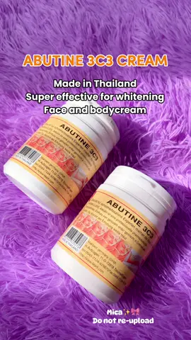Pang dalawang bote ko na to hindi kaparin oorder 😁 | #abutin3c3 #abutine3c3 #whiteningcream #thailandproducts 