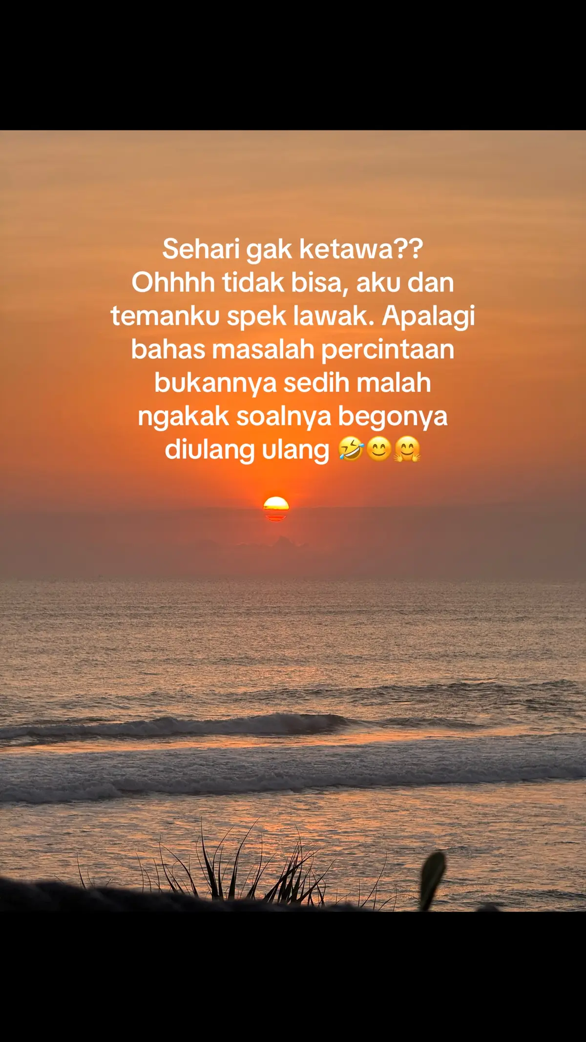 Sehari gak lawak ga ramek🤣🤣