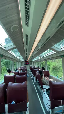 Persiapan melintas Tikungan Besar Kadungora yang hampir 180 derajar terletak di petas stasiun lebak jero dan stasiun Leles #kai121_ #keretaapi #keretaapiindonesia #panoramic 