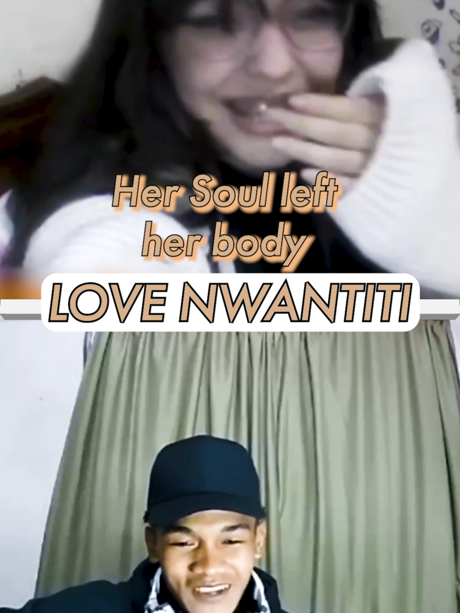 Her Soul left her body after she heard Jong Madaliday singing.  Love Nwantiti by CKay #jongmadaliday #jongmadalidayhighlights #singing #lovenwantiti #CKay #reaction #ometv #funny #wow #viral #fypシ゚