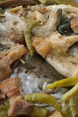 PAKSIW NA ULO NG SALMON WITH PORK #fyp #foryou #christophermayani #lutongbahay #food #Foodie #salmon #paksiw 