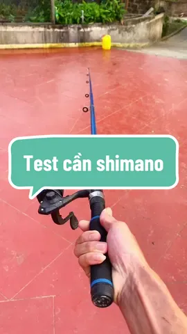 Test cần shimano 76k cùng can 5 lít #xuhuong #anhduc19f1 #cancau #cancaumay #fishing 