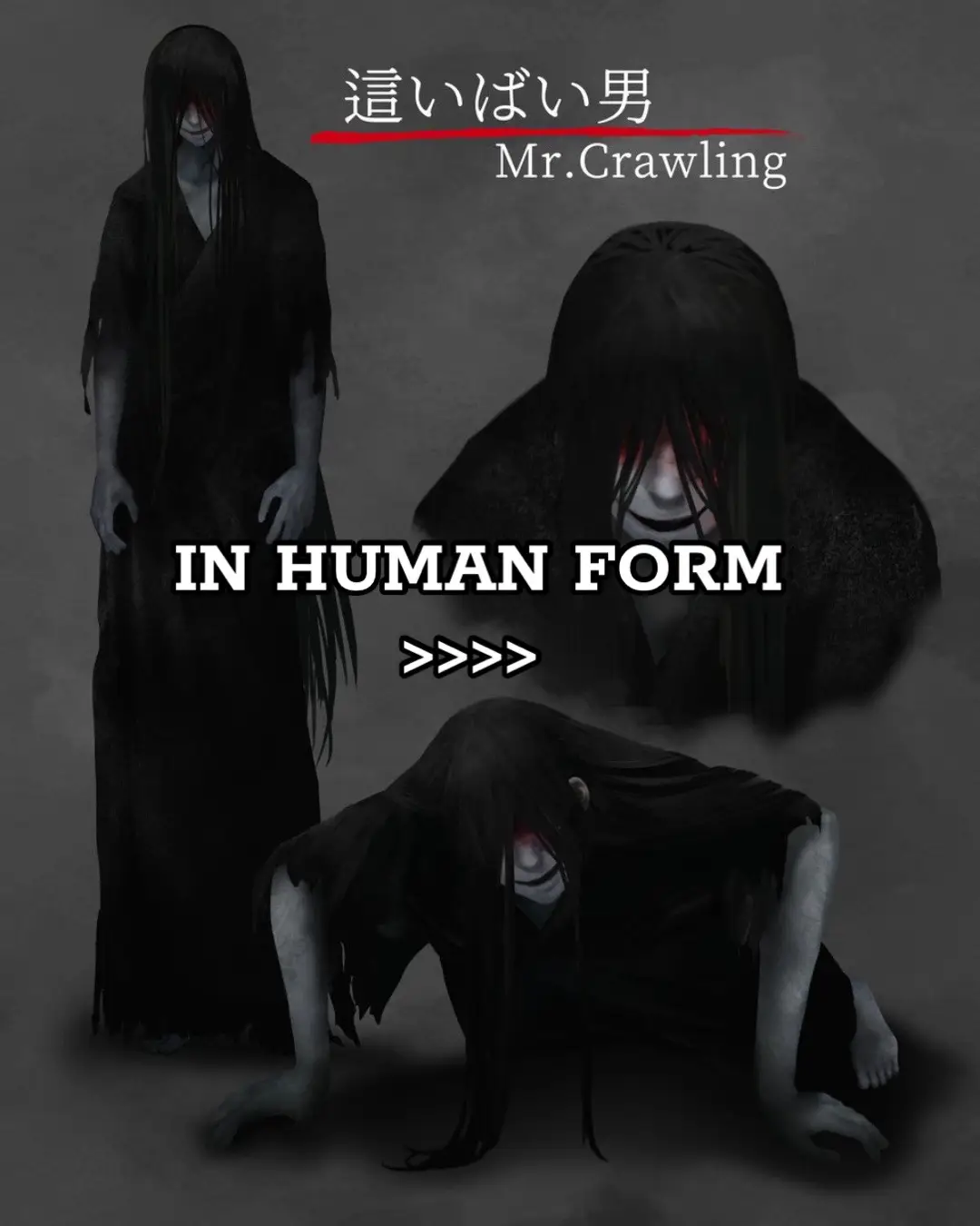 Mr. Crawling in human form. He's blind and uses a cane to get around #mrcrawling #พี่คลาน #homicipher #mrcrawlingfanart #horrorgame #foryou 