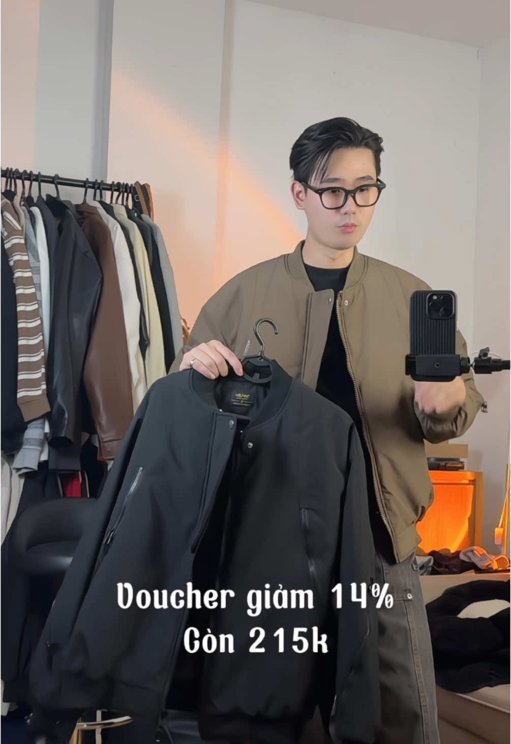 Bomber phao khoá zip 2 chiều  #saleluongve #luotvuisam 