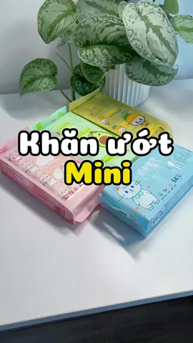Khăn nhỏ gọn tiện lợi lắm luôn #khanuot #khanuotkhongmui #khanuotmini #khangiay #annieriviu 
