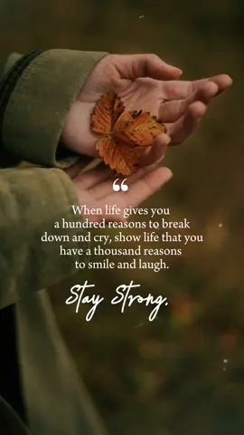 Stay Strong 🤍 #CapCut #lifequotes #lifethoughts #aesthetic #fyp #inspiration
