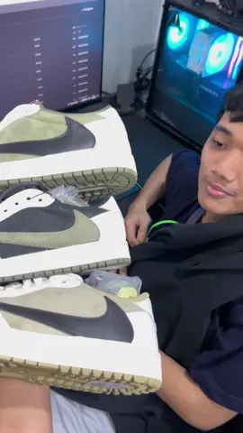 Battle of Travis scott olive’s by Flip staffs. #phenomenalsoleflip #fliphenomenalsole #flipsole #flipside #flipsneakers #sneakerhead #sneakers #travisscott #fyp #fyppppppppppppppppppppppp #flipxph #