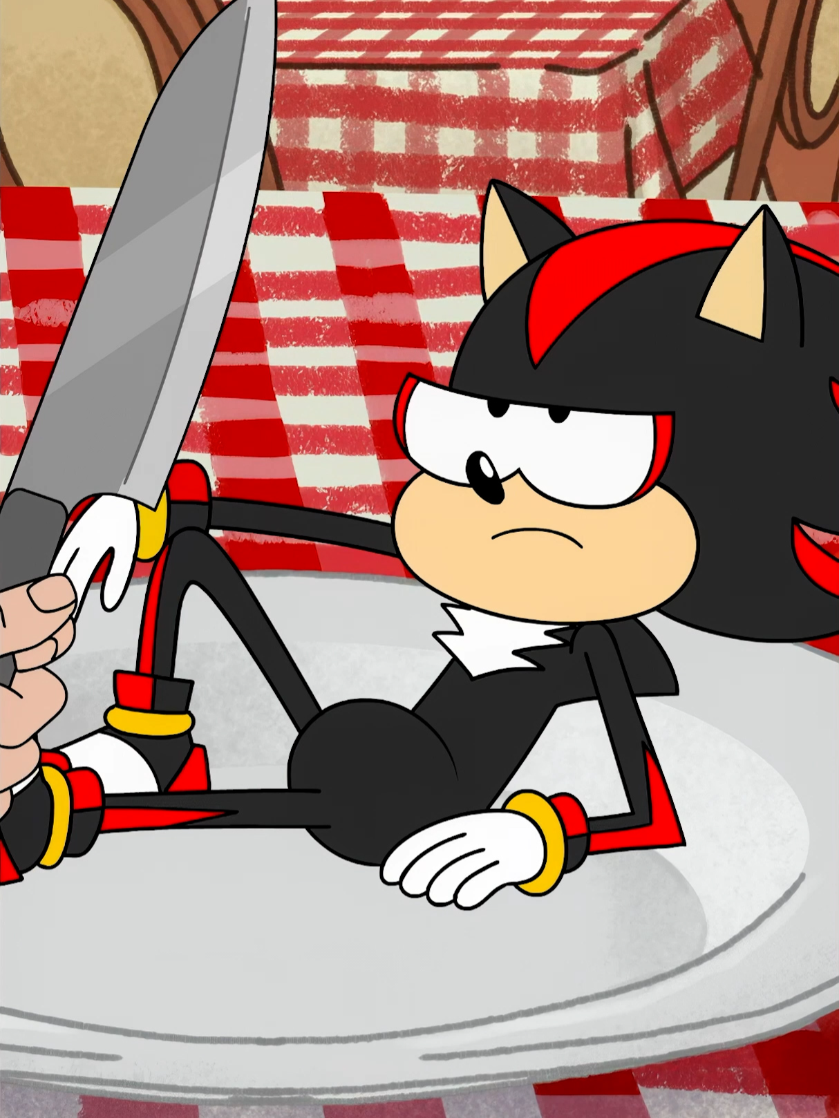 Shadow or Cake 🤖😂 #shadowthehedgehog #mario #supermario #realorcake #caketok