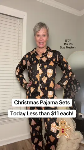 Christmas pajama set for less than $11! I don’t know how long this deal will last, but at this price these will sell out! #tiktokshopblackfriday #tiktokshopcybermonday #tiktokshopholidayhaul #christmaspajamas #pajamaset #giftsforher #christmas 