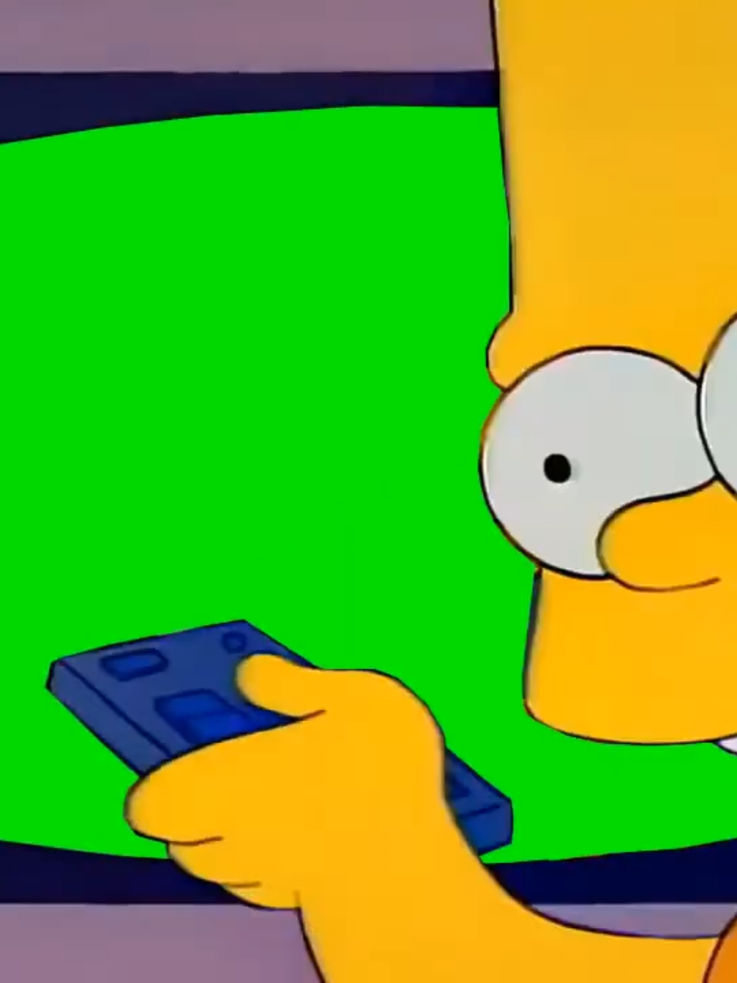 mira esto lisa  pantalla verde