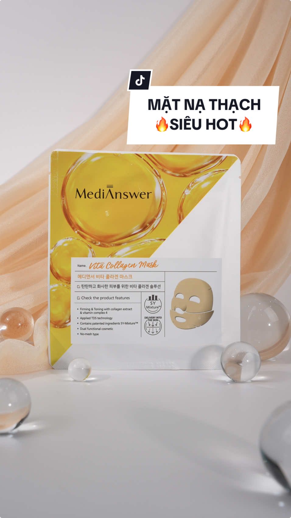Bóng thật 😬 #reviewlamdep #medianswer #mask #matnathach #halinhofficial 