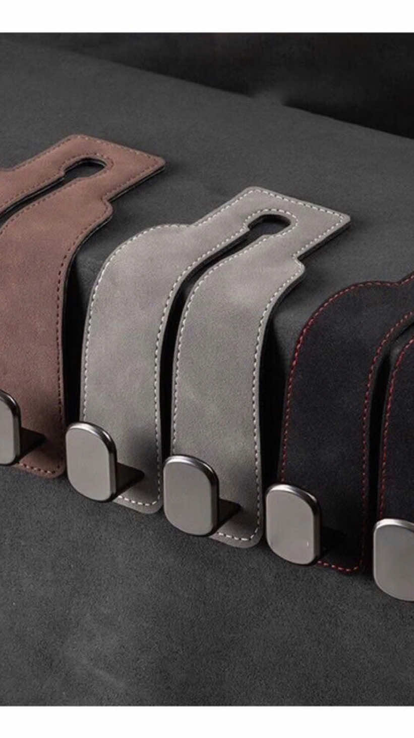 Móc Treo Đồ Cho ô tô Đa Năng Bằng Da Lộn Cao Cấp #oto #xesang #moctreo #giadungthongminh #noithatoto #xuhuongtiktok #giadungtienich #giadungtienich #phukienoto 