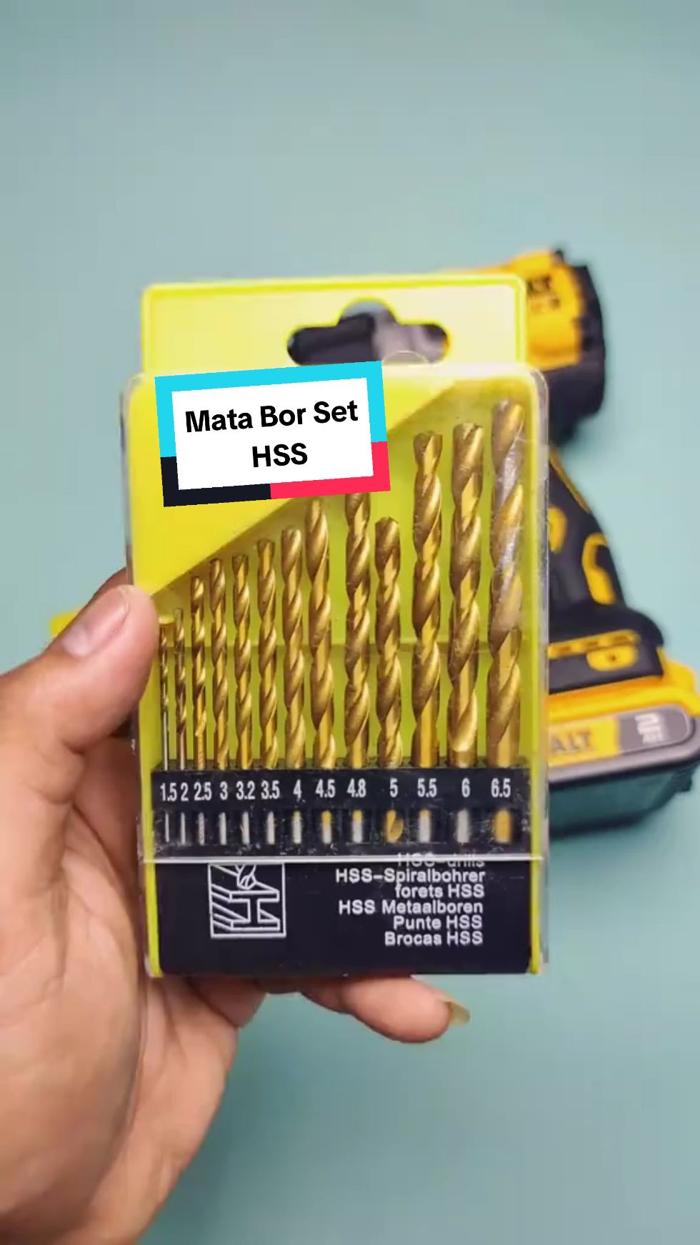 Mata Bor Set HSS 13 Pcs #MataBorHSS #MataBorSet #PerkakasTukang #alatpertukangann #PerkakasBengkel #AlatBengkel #MataBor13Pcs #AlatBor #PerkakasSerbaguna #AlatTeknisi #PerkakasProfesional #AlatDIY #PerkakasRumah #AlatKerja #PerkakasOtomotif #alatkonstruksii #AlatIndustri #PerkakasBesi #AlatKayu #PerkakasBangunan #promoguncang1111 #gebyarbelanjaNovember #CuanTanpaBatas #bengkel #bengkelmotor #tukang #tukangkayu #bengkelmobil