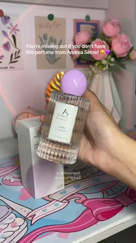 Now introducing Doris Flority, a perfume from @Andrea Secret PH . The scent won't disappoint you. 😩💜 #perfume #perfumetiktok #perfumerecommendations #perfumeforwomen #perfumecollection #andreasecretperfume #dorisflorality #perfumetrend #fragrancetiktok  #affordableperfumeforwomen #viralperfumeontiktok #musthave #perfumetiktoktrend #fyp 