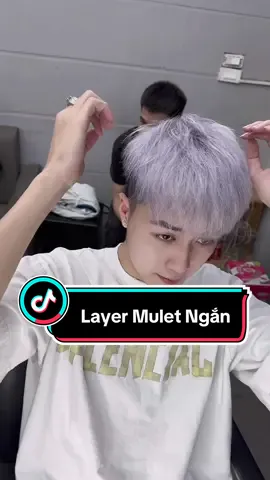 Layer Rủ Gáy Mulet Ngắn Phù Hợp Với Đa Số Chất Tóc Việt Nam🥰#bonguyentuan #nguyễntuấntócboyphố #xuhuong 