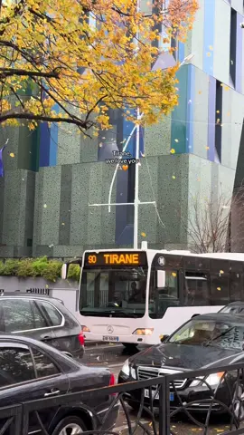 Tirana looks the best during fall 🧡