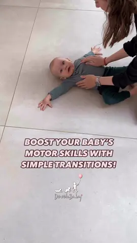 There’s so much value in practicing body transitions, and it only takes a tiny habit change! For example, if you place your crawling baby on their back or in the sitting position instead of directly in the crawling position, they’ll naturally get plenty of “time-free” motor practice for those important rotational muscles that contribute to a strong and flexible body. Before your baby starts crawling, it’s also a good idea to place them on their back when you want them on their tummy. If your baby can’t roll yet, gently guide them (as little as possible) through the roll. Once they can roll independently, keep an eye on whether they’re rolling equally over both shoulders. If there’s a side preference, you can help them practice the harder direction until they even out. Simple, right? With love,  Maria ♥️  (Your pediatric physical therapist from Denmark 🇩🇰)  #Transitions #HealthyDevelopment #MotorDevelopment #BabyMotorSkills #Crawling 