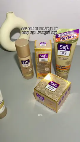 #fyp #Safi Youth Gold 4item +free gift Biome Youthful Balancing Cleanser