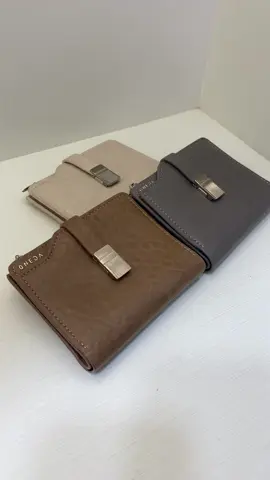 ELVIRA WALLET  🤍🩶🤎 #onedaindonesia #localbrand  #rekomendasihadiahultah #oneda #fyp #kadopacar #fypdong #wallet #dompetlipat #dompetwanita #dompetkartu #rekomendasidompetwanita #rekomendasihadiah 