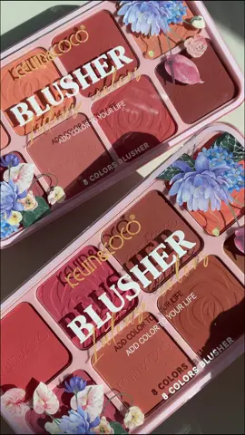 Fall in love with our Rosy Romance Blush Palette!💕This romantic palette features eight stunning shades to add a flush of color to your cheeks, and is perfect for creating a soft, rosy glow.🌹✨#kevincocosmetic #kevincococosmetics #cutemakeup #girlymakeup #makeup #makeuplover #makeupswatches #softglam #blush #powderblush #blusher #facemakeup #blushpalette