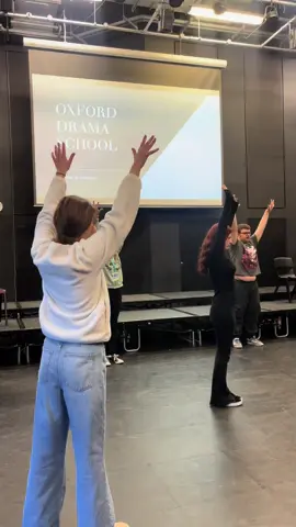Today our second year Level 3 students where joined by @oxford_drama who provided an acting workshop alongside a Q&A with what life is like at the drama school, and some useful audition advice and industry insight🎭✨  #dramaschool #uni #level3 #acting #musicaltheatre #level3 #btec #workshop #q&a