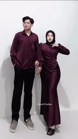 Jangan salah pasangan, nanti ngga bisa foto studio pake outfit couple yg elegan #outfitcouple #couplekondangan #coupleprewedding #finddining #silk #pressbody 