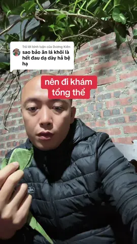 Trả lời @Dương Kiên sức khoẻ là quan trọng nhất đi khám tổng thể đi các bạn 