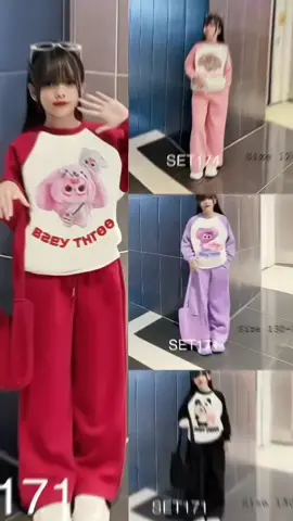 Set nỉ thu đông cho bé gái (size 14-55) #bothudong #haimy_kids83 #thoitrangtreem #xuhuong2024 