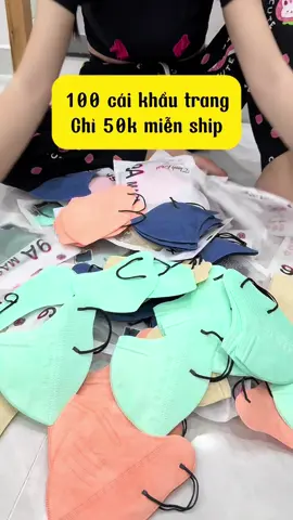 100 Cái khẩu trang 9A chỉ 50k miễn ship##emkieutaphoa##khautrang##khautrangchongnang##khautrang9a