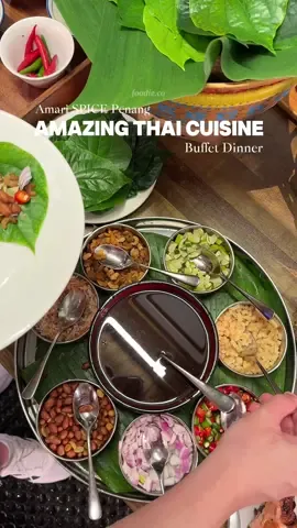 Amazing Thai Cuisine Buffet is back at @amarispicepenang to bring you the delectable spread of authentic Thai specialties 😍  ⭐️Rich and diverse flavours of Thai cuisine by Siamese Chef, Khun Prakmuan and Khun Thanakith along with Khun Krittapas Daycharthongnoi from Amari Phuket ⭐️Indulge in 8 Wonder of Thailand including Somtam Station, Amari Phuket’s signature Crab Curry, Fried Beef with Spicy Basil Leaves, Mango Sticky Rice and more! ⭐️Enjoy the buffet at an elegant and cozy environment with vibrant Thai decoration 【Amazing Thai Cuisine Buffet Dinner】 📍Amari SPICE Penang 🗓️16 Nov - 14 Dec 2024 🕛Mon-Sat: 6.30pm-10.30pm 💲Adult: RM158 nett, Senior Citizen: RM108 nett, Children: RM88 nett #penang #malaysia #penangfood #malaysiafood #penangfoodie #malaysiafoodie #malaysianfoodie #MalaysianFood #hotelbuffet #halal #halalfood #halalfoodie #buffet #penangbuffet #penanghotel #hotel #malaysiahotel #malaysiabuffet #seafood #thaifood #thaidishes #thai #curry #crab #egg #rice #tomyam #tomyum #milktea 