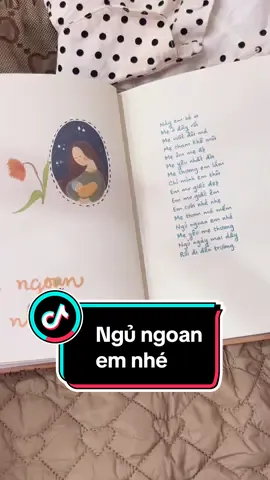 Bài thơ: Ngủ ngoan em nhé Trích từ sách “Đêm ấm” ạ ♥️ #thorubengu #demam #thaigiao #ehon #trending 