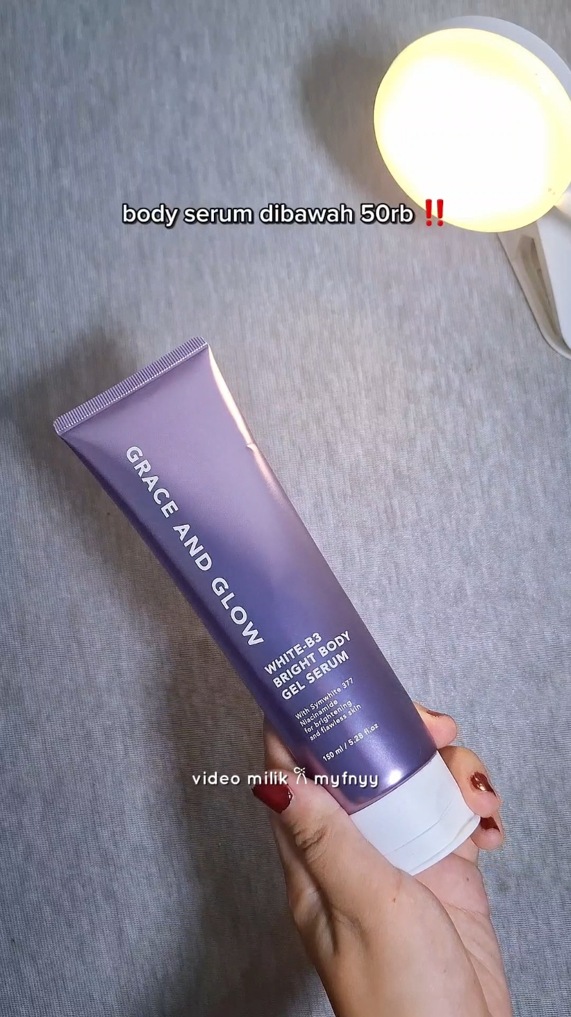 bakalan jdi fav body serum 💜 #graceandglow #rekomendasibodyserum  #graceandglowbodyserum #wangibanget #purple #fyp #fypage #affiliatemarketing #moots? #affiliate 