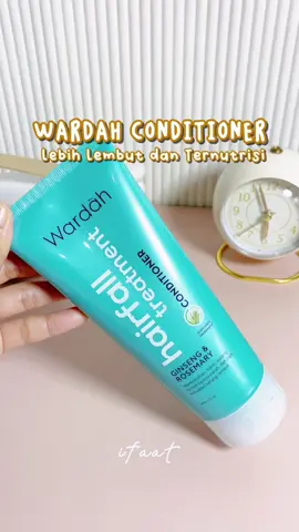 Wardah Conditioner rambut jadi lebh lembut dan ternutrisi #wardahconditioner #wardahbeauty #wardah 