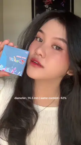 warna ocre kakao cantik banget #softlens #softlensmurah #softlensrekomendasi #newmoredubai 