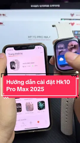 Hướng dẫn cài đặt Hk10 Promax Bản 2025 #xuhuong #hk10promax #hieudongho #donghothongminh #hk10 