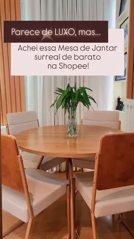 https://s.shopee.com.br/4VLmmeGDZa Descobri na Shopee a Loja Oficial que vende essa mesa maravilhosa ✨ Parece de Luxo, mas é surreal de barato!  Com ótima recomendação de custo/benefício! 🤓 O Link está nos Stories, nos Destaques ou comente 