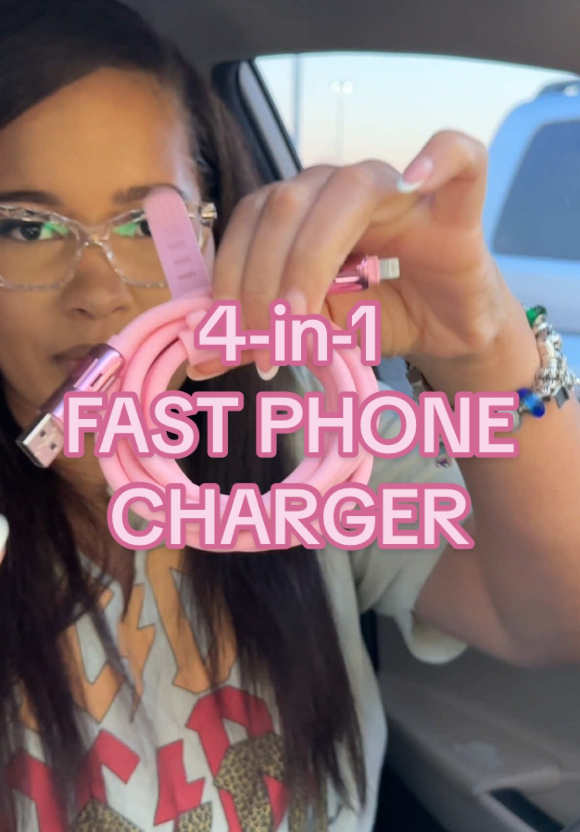 YES, its fast charging and its only $10! #4in1charger #fastcharger #fyp #blackfriday #tiktokshopblackfriday